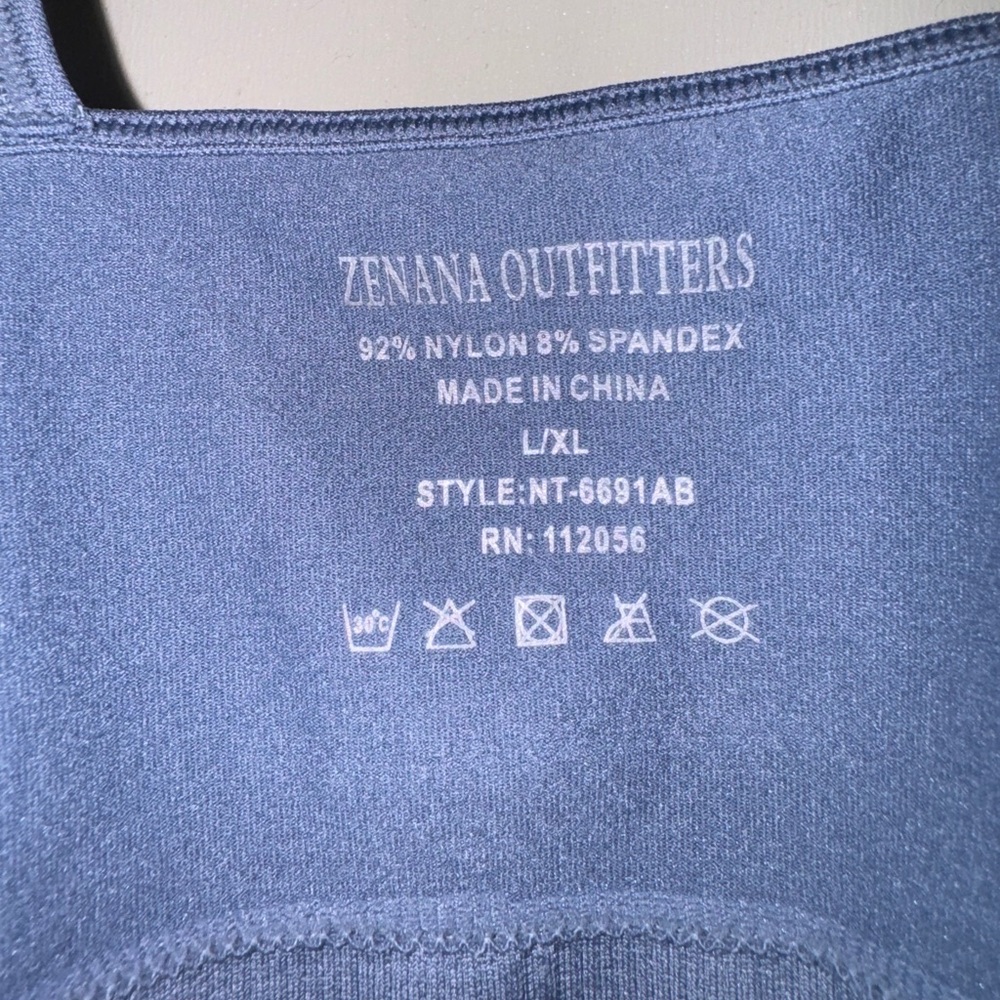 COPY - Zenana Tank Blue Xl NWOT - Picture 4 of 4